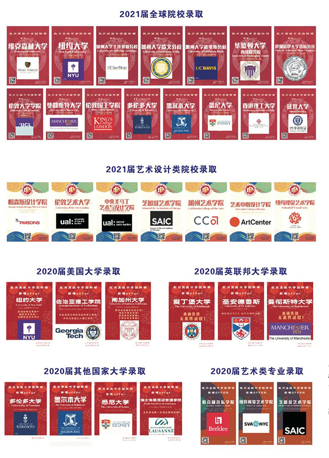 杭州高級中學國際部2022年招生