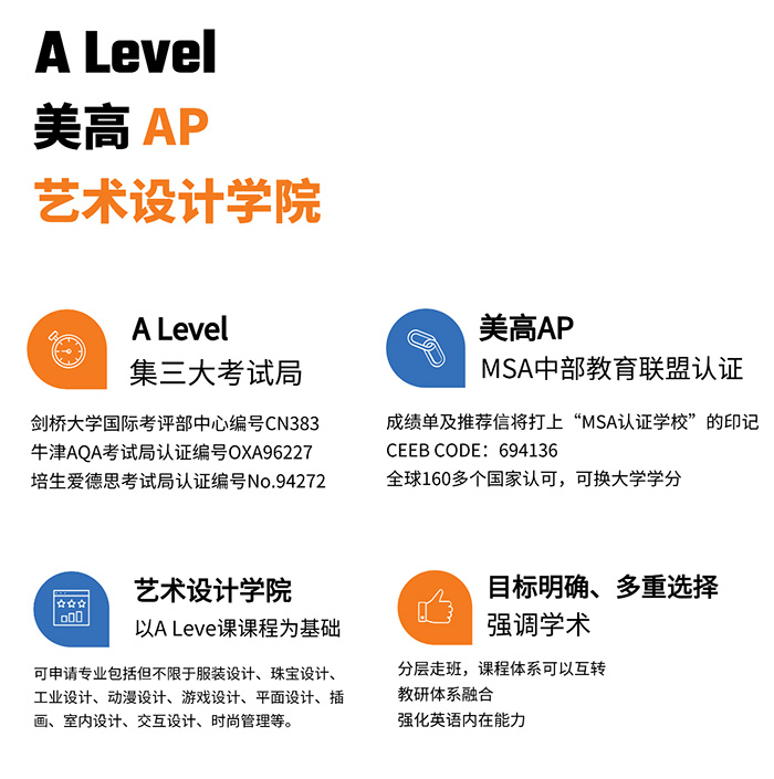 杭州橄欖樹學校高中部課程體系