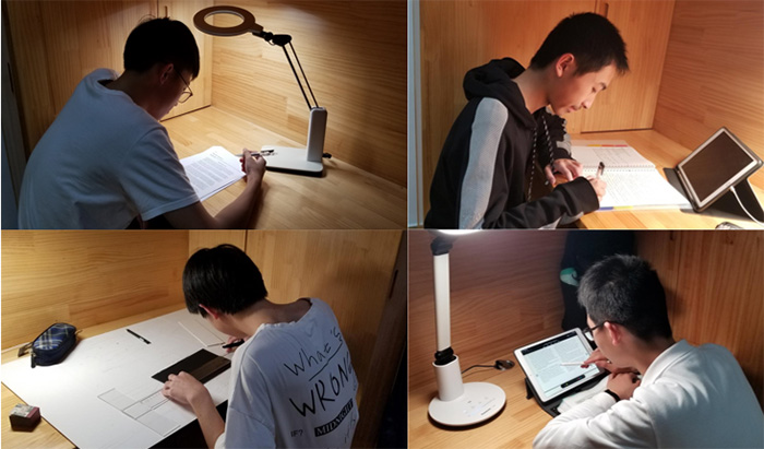 杭州橄欖樹學校高中部學生晚自習情況
