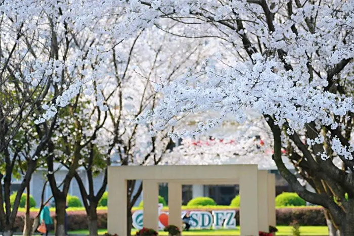 杭師大附中國際部校園環境圖
