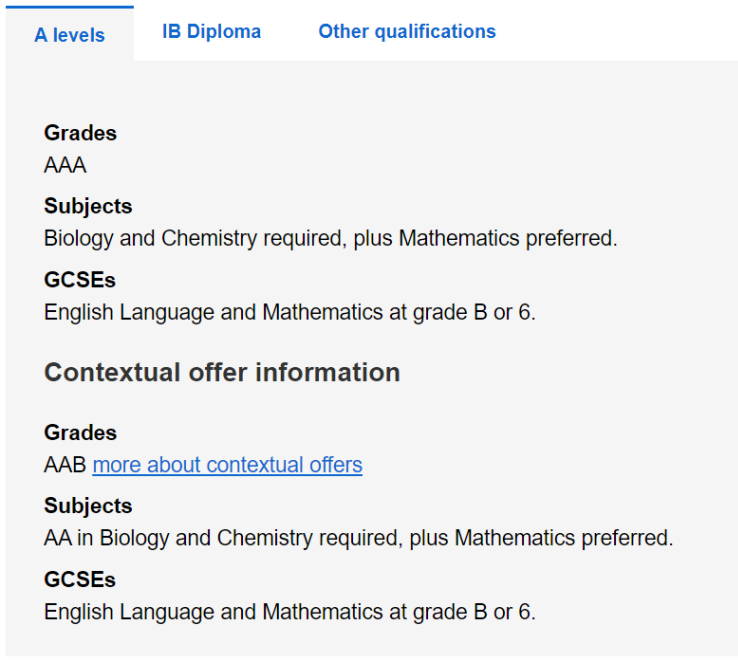 6 UCL 2023入學A Level、IB和英語成績要求18.png