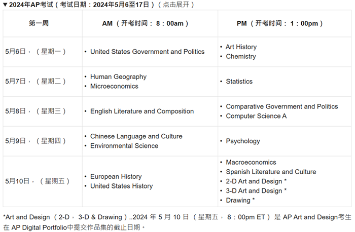 6 2024 AP考試第二輪報名信息匯總！韓國新加坡香港在列！2.png