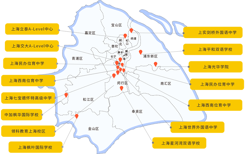 上海國(guó)際高中學(xué)校一覽表