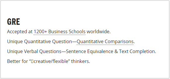 美國(guó)留學(xué)研究生申請(qǐng):選擇GRE or GMAT